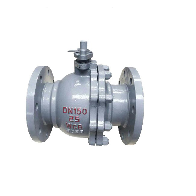 Cast steel flange ball valve